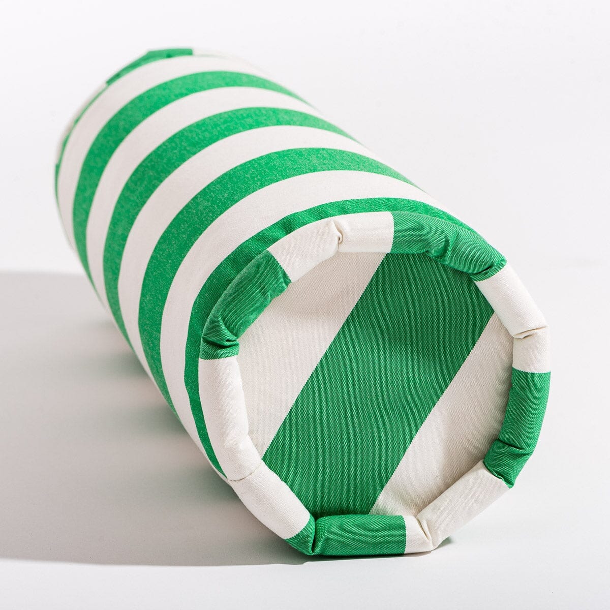 The Bolster Pillow - Crew Canyon Green Stripe Bolster Pillow Business & Pleasure Co.