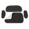 Swatch for The Al Fresco Love Seat Cushion Cover Set - Rivie Black