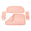 Swatch for The Al Fresco Love Seat Cushion Cover Set - Rivie Pink