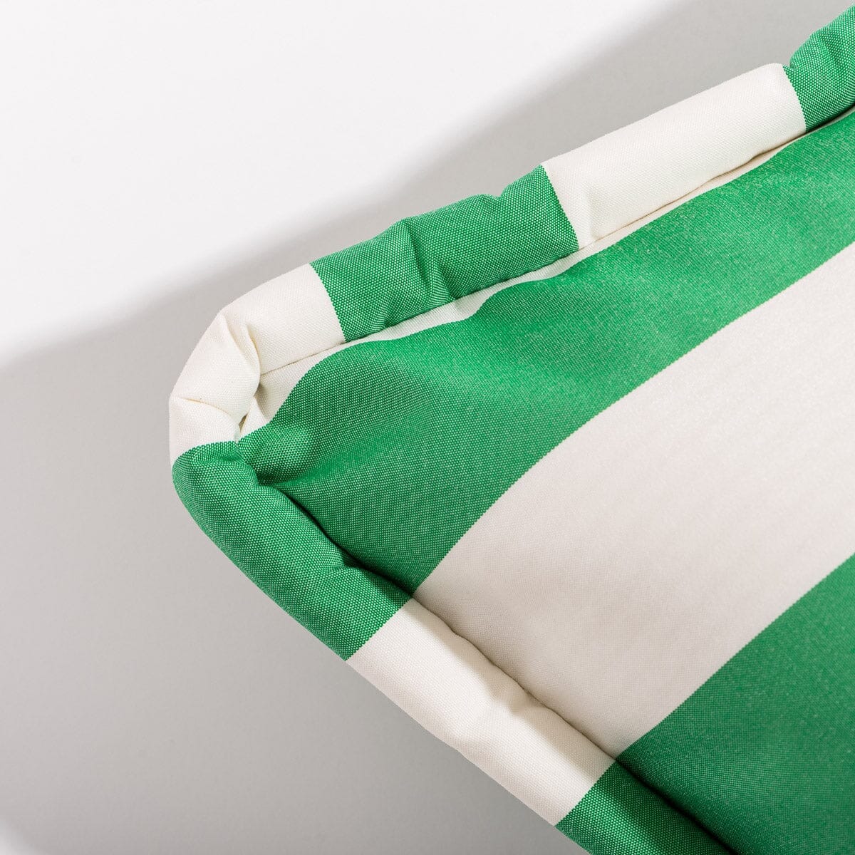 The Euro Throw Pillow - Crew Canyon Green Stripe Euro Throw Pillow Business & Pleasure Co.