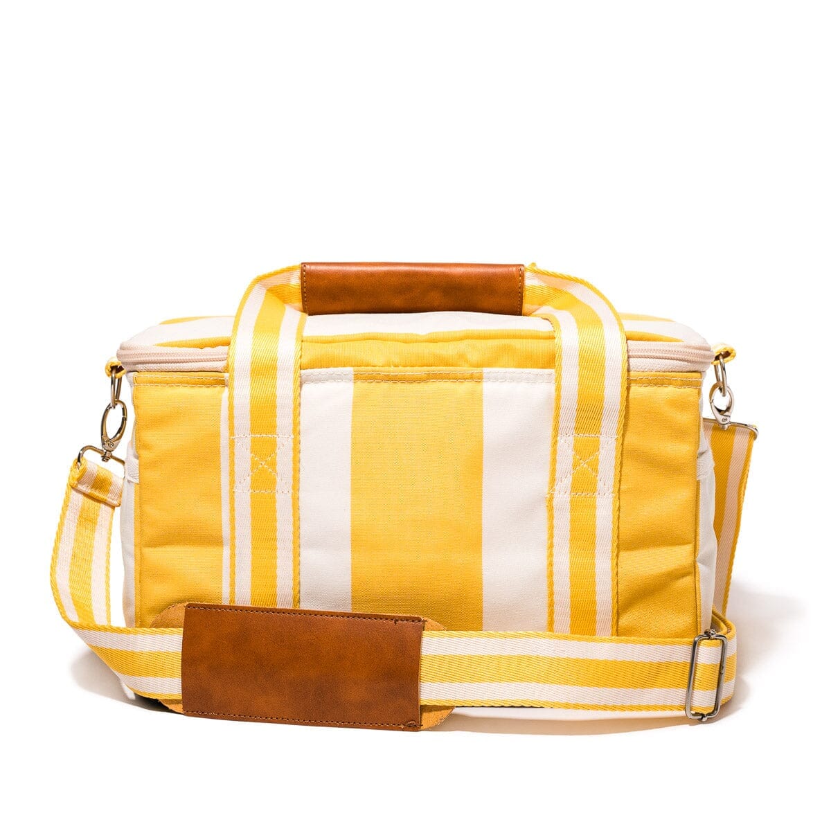 The Premium Cooler Bag - Crew Mimosa Yellow Stripe Premium Cooler Business & Pleasure Co.