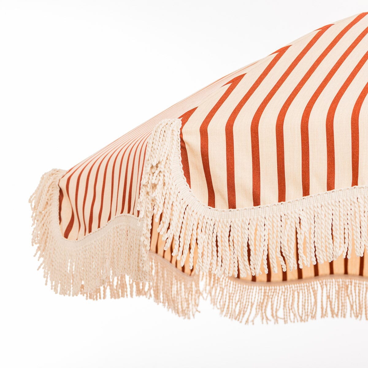 The Premium Beach Umbrella - Monaco Le Sirenuse Stripe Premium Beach Umbrella Business & Pleasure Co.