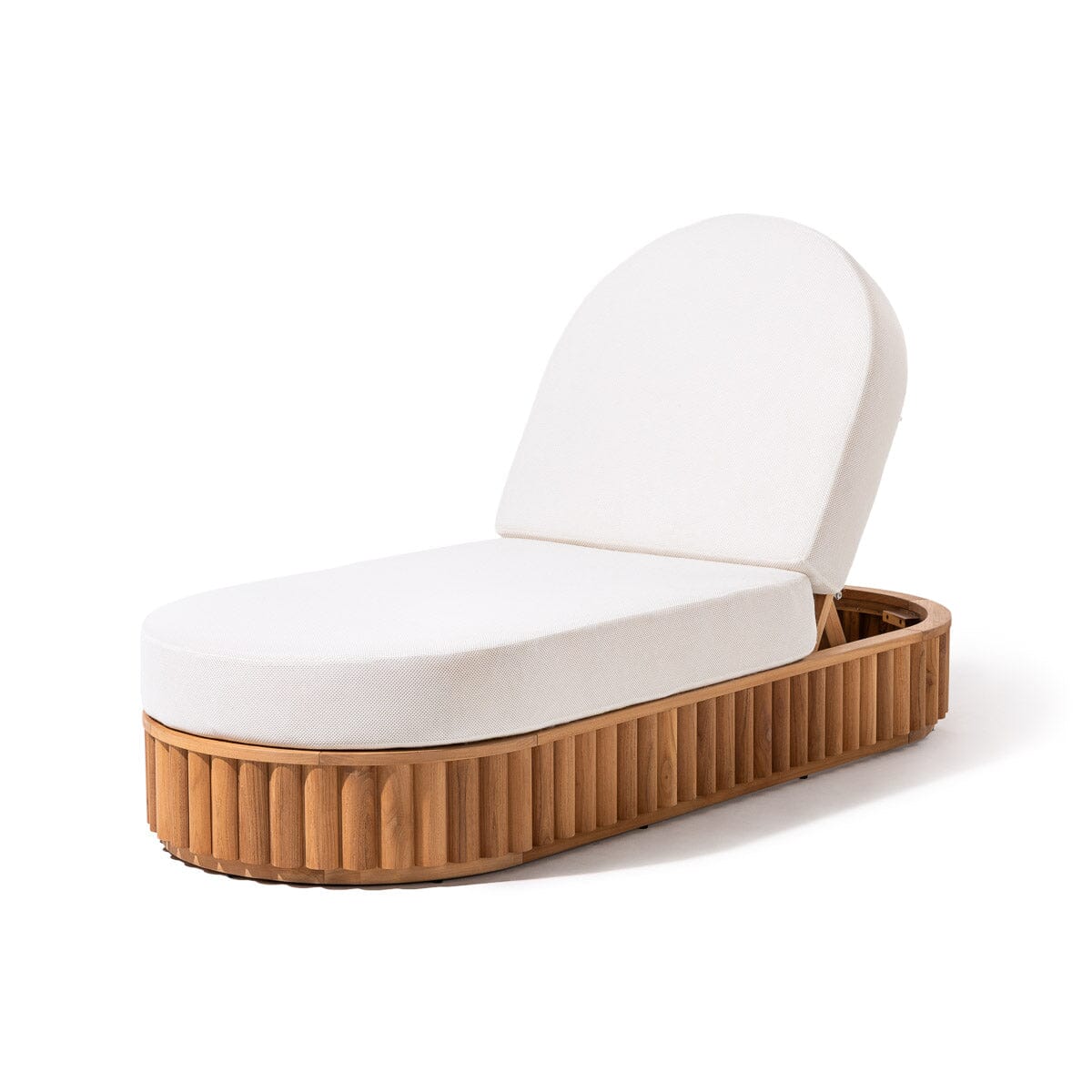 The Daisy Sun Lounger - Frame - Teakwood Daisy Sun Lounger Business & Pleasure Co Aus