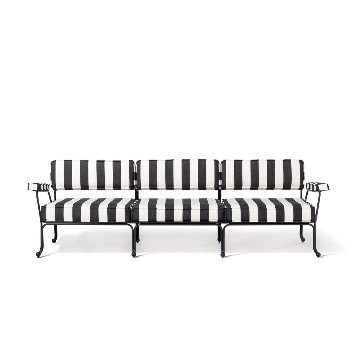 Product image of Waterhouse Sofa in Crew Vintage Black Stripe | Vintage Black Frame Waterhouse Sofa Kit Business & Pleasure Co Aus