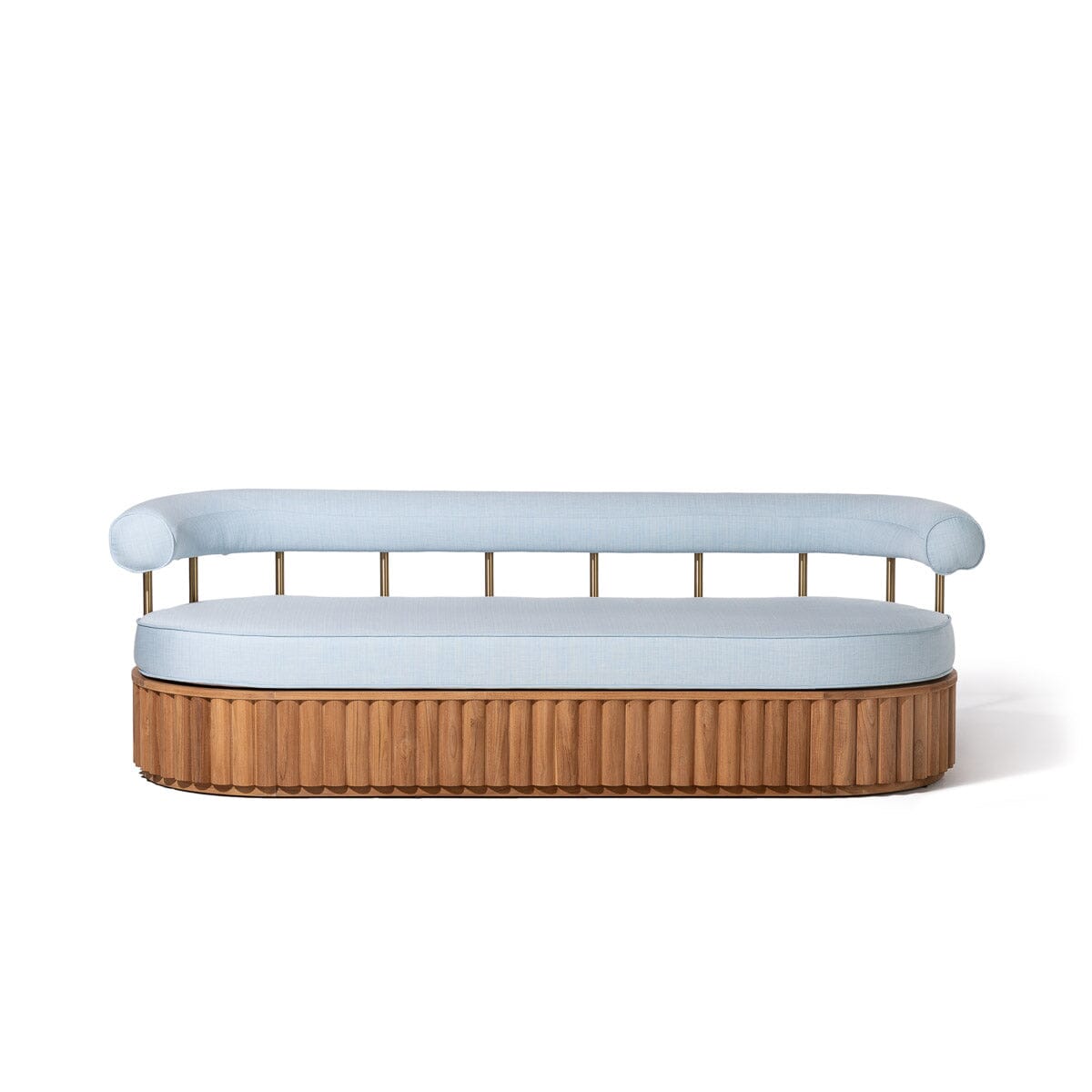 Daisy Sofa Kit - Teakwood & Sky Blue Daisy Sofa Kit Business & Pleasure Co Aus
