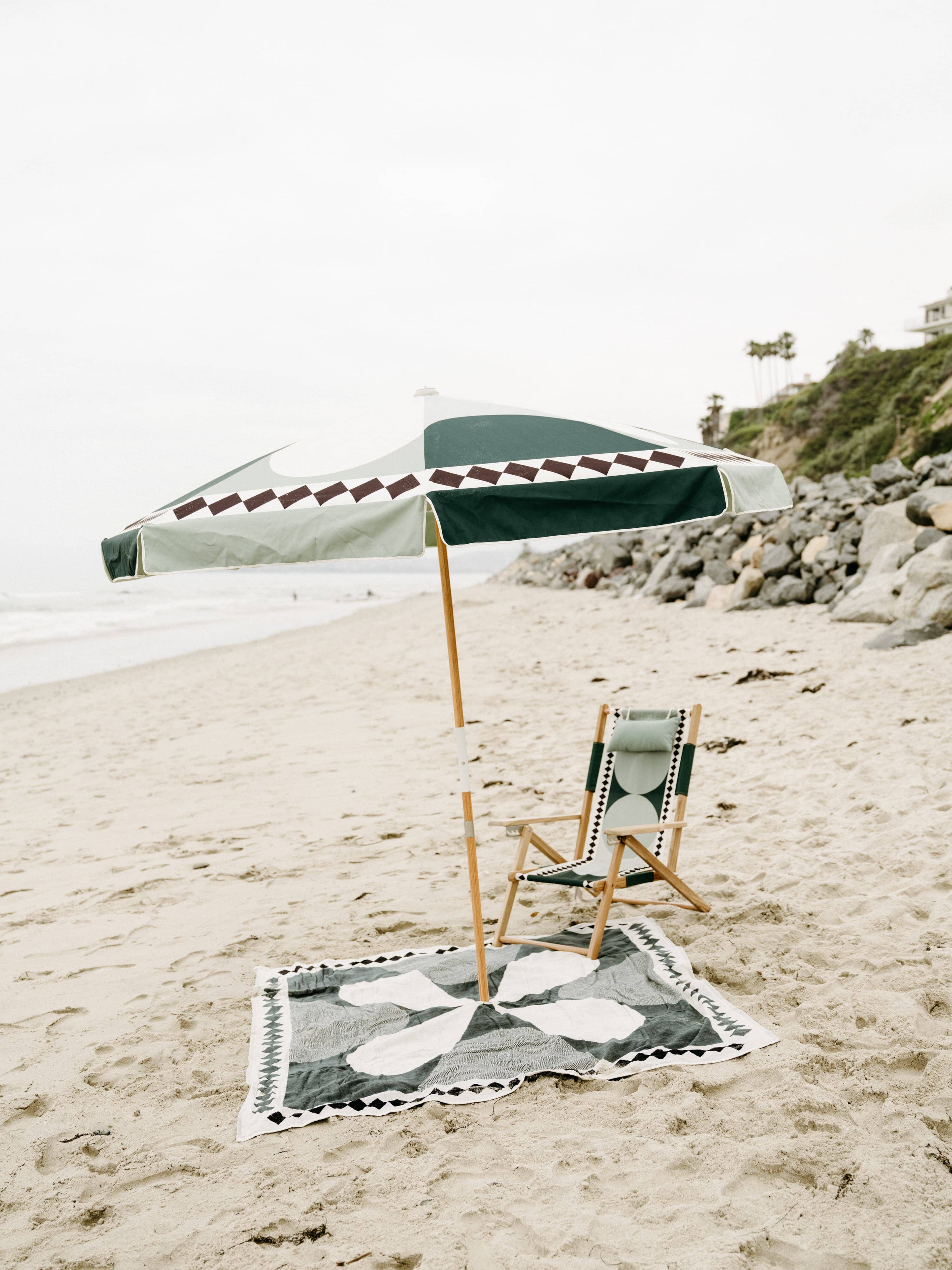 The Amalfi Umbrella - Green Diamond