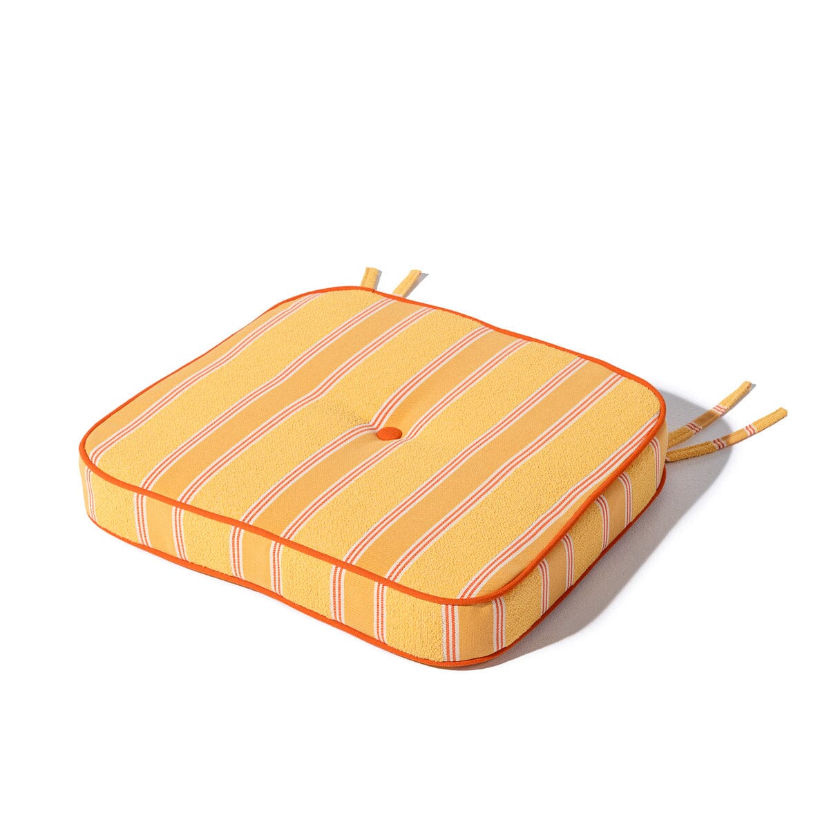 Product image of The Al Fresco Dining Chair Cushion - Bistro Papaya Stripe Al Fresco Dining Chair Cushion Business & Pleasure Co Aus