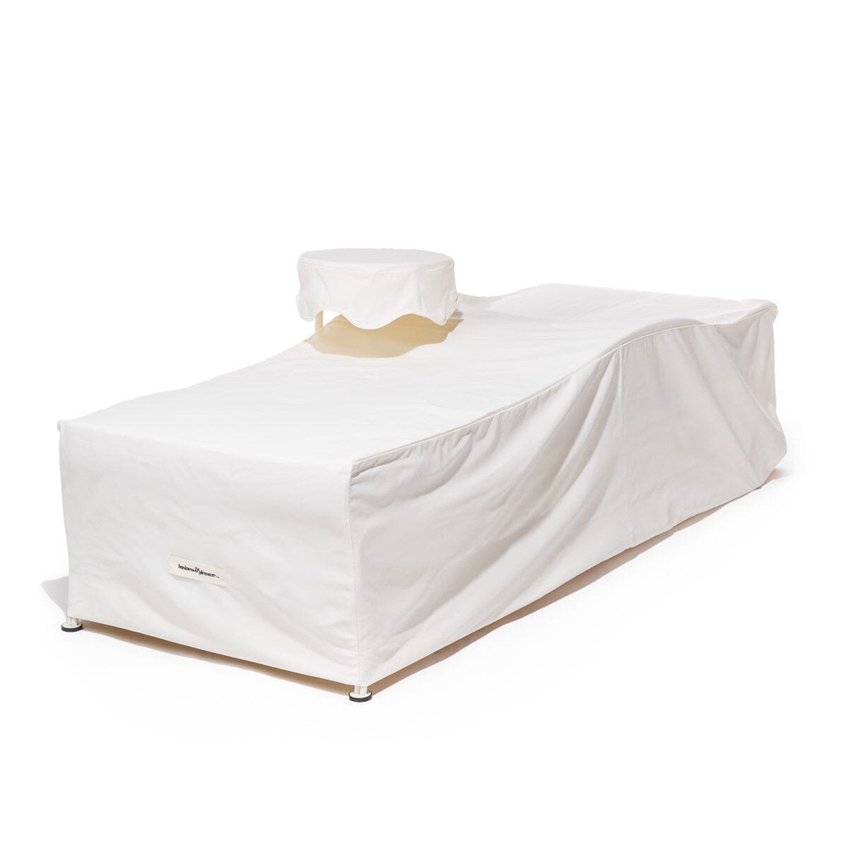 Product image of The Al Fresco Sun Lounger Cover - Antique White Al Fresco Sun Lounger Covers Business & Pleasure Co.