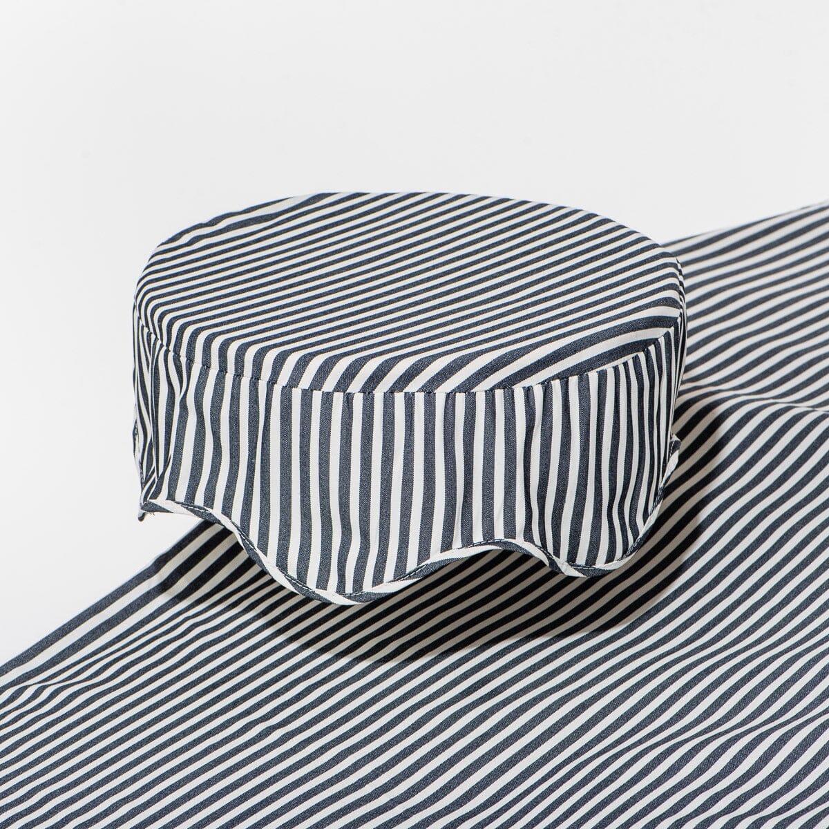 The Al Fresco Sun Lounger Cover - Lauren's Navy Stripe Al Fresco Sun Lounger Covers Business & Pleasure Co.