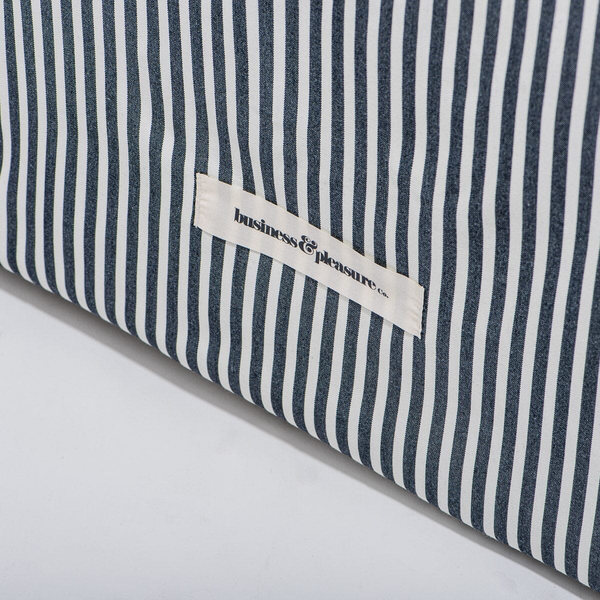 The Al Fresco Sun Lounger Cover - Lauren's Navy Stripe Al Fresco Sun Lounger Covers Business & Pleasure Co.
