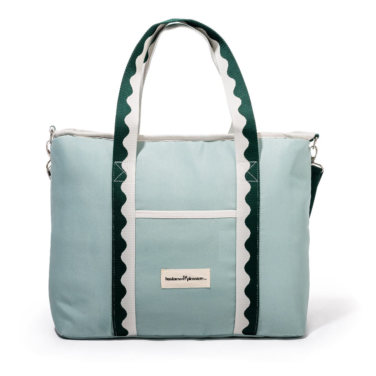 Product image of The Holiday Cooler Tote - Rivie Green Holiday Cooler Tote Business & Pleasure Co Aus