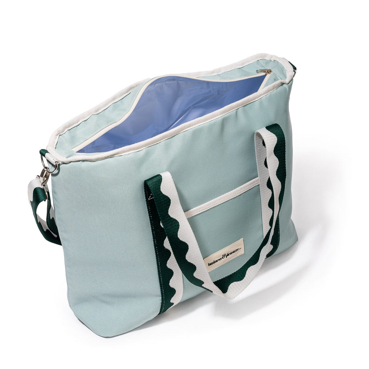 The Holiday Cooler Tote - Rivie Green Holiday Cooler Tote Business & Pleasure Co Aus