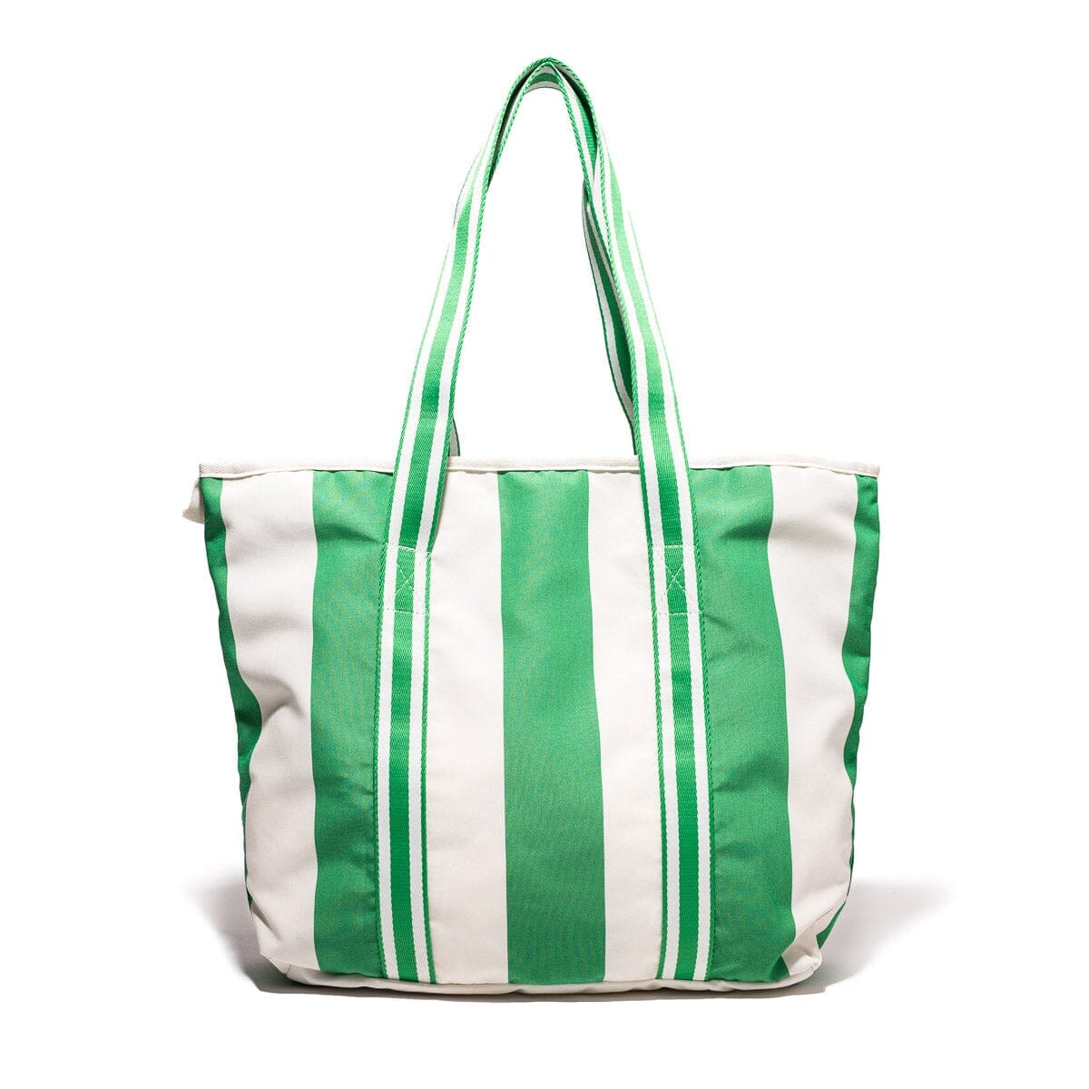 The Beach Bag - Crew Canyon Green Stripe Beach Bag Business & Pleasure Co.
