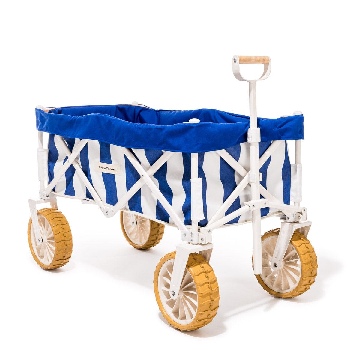 The Beach Cart - Crew Mediterranean Blue Stripe Beach Cart Business & Pleasure Co.