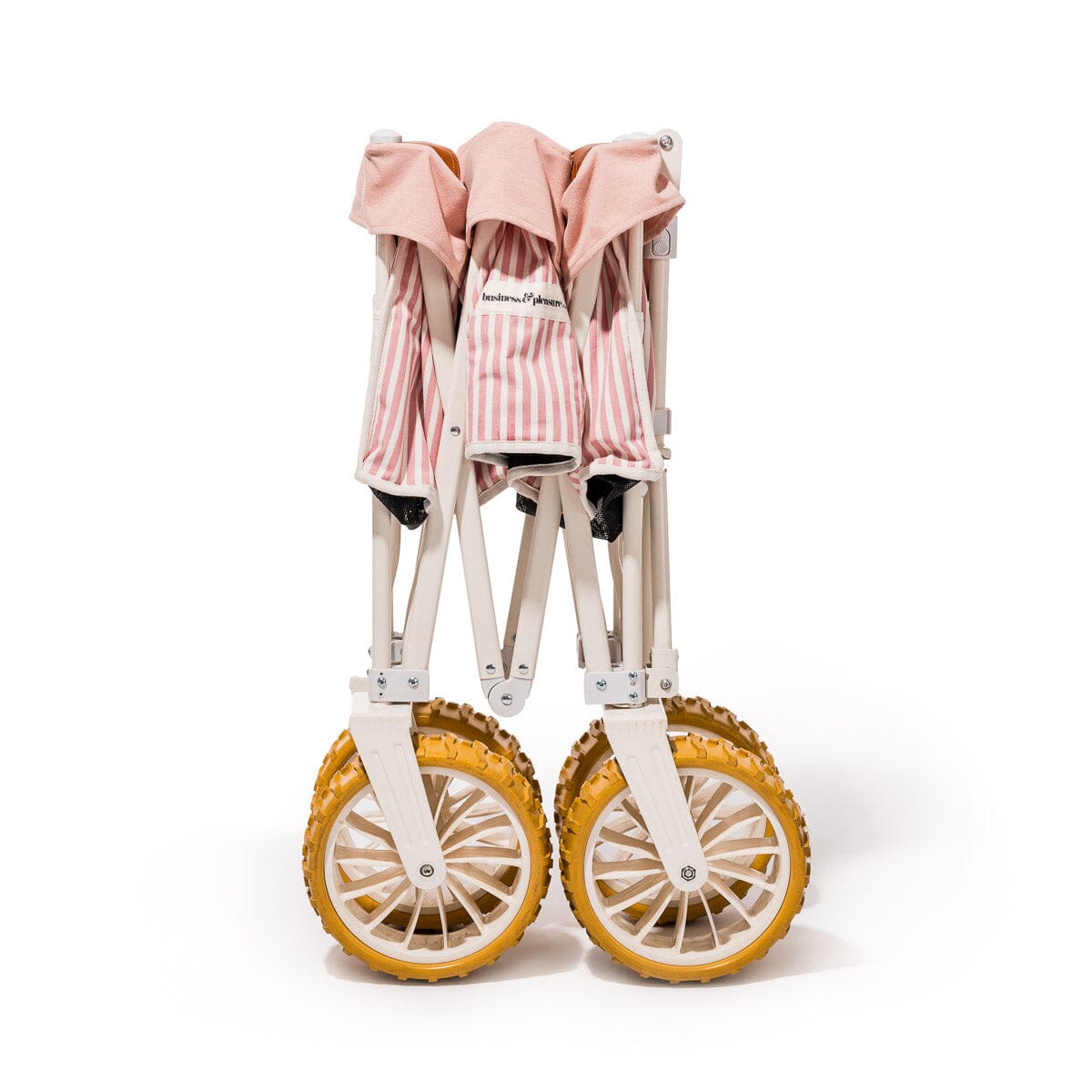 The Beach Cart - Lauren's Pink Stripe Beach Cart Business & Pleasure Co.