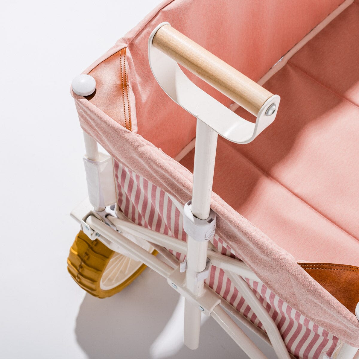The Beach Cart - Lauren's Pink Stripe Beach Cart Business & Pleasure Co.