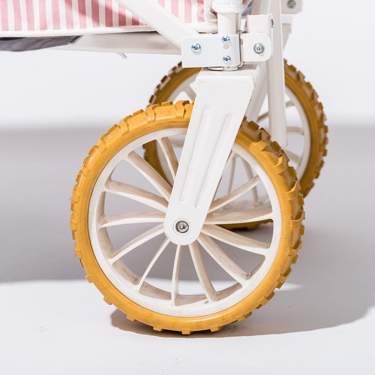 The Beach Cart - Lauren's Pink Stripe Beach Cart Business & Pleasure Co.