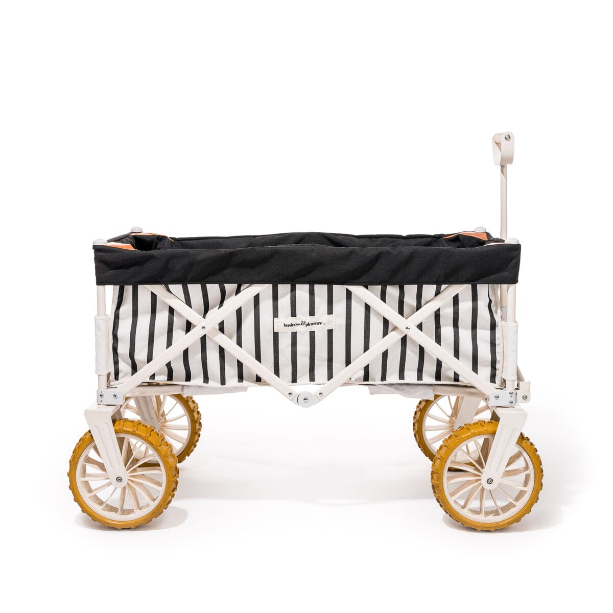 The Beach Cart - Monaco Black Stripe Beach Cart Business & Pleasure Co Aus 