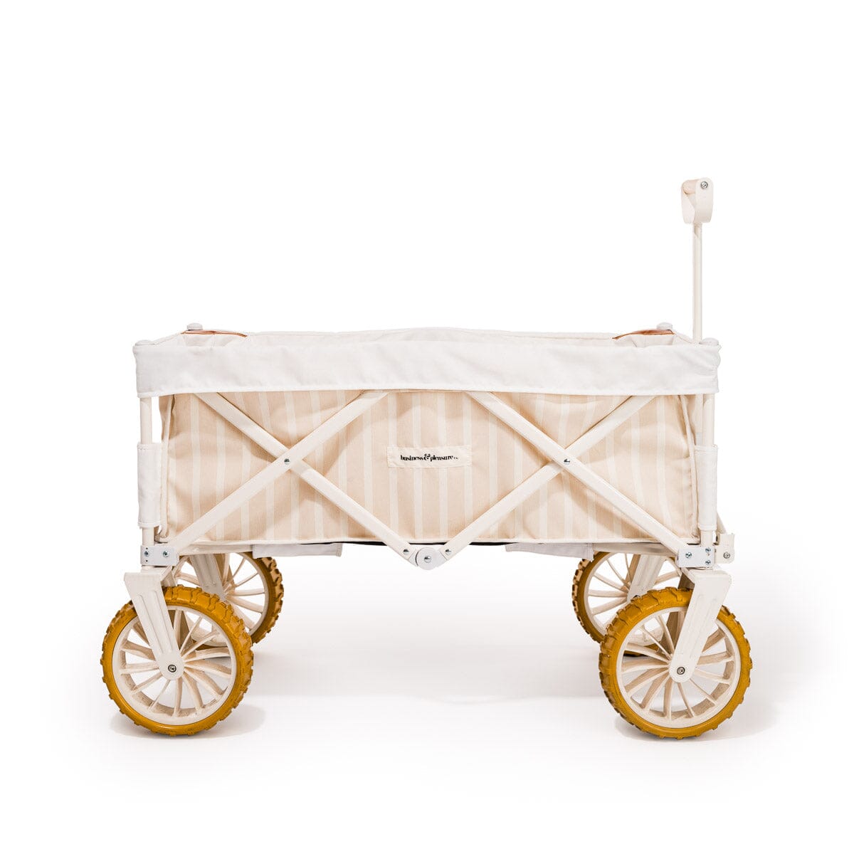 Product image of The Beach Cart - Monaco Natural Stripe Beach Cart Business & Pleasure Co Aus