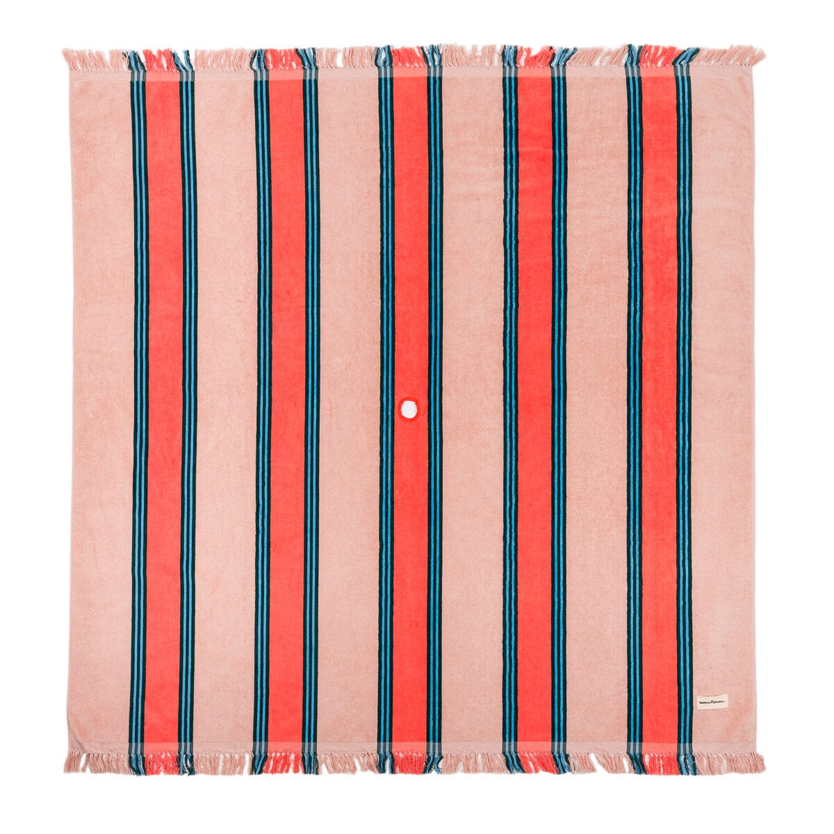 The Beach Blanket - Bistro Dusty Pink Stripe Beach Blanket Business & Pleasure Co Aus 