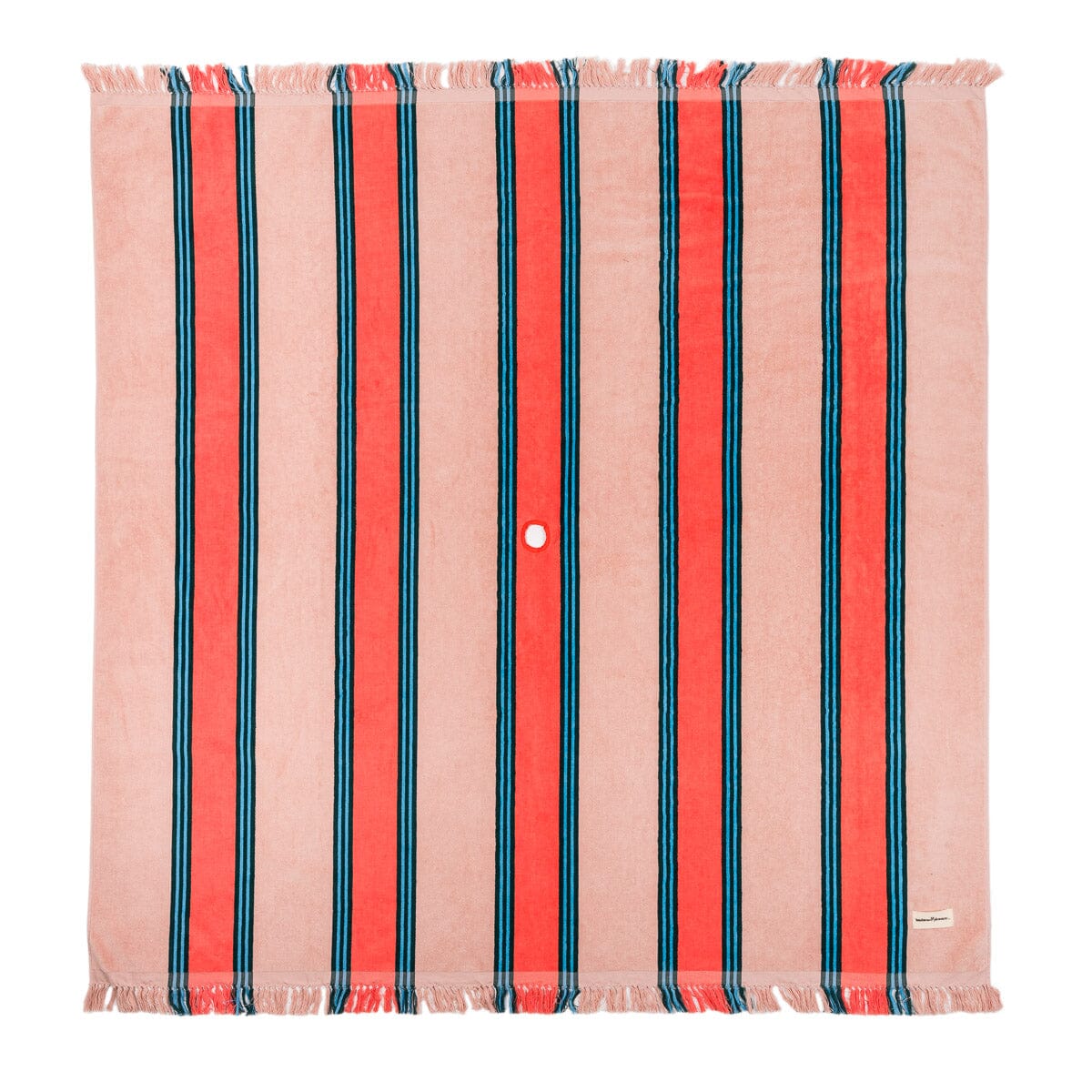 The Beach Blanket - Bistro Dusty Pink Stripe Beach Blanket Business & Pleasure Co Aus