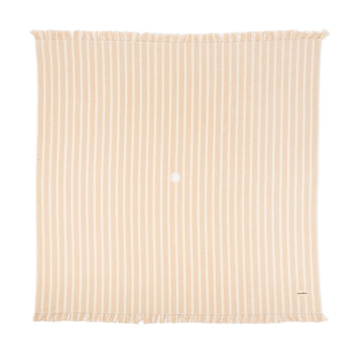 The Beach Blanket - Monaco Natural Stripe Beach Blanket Business & Pleasure Co Aus