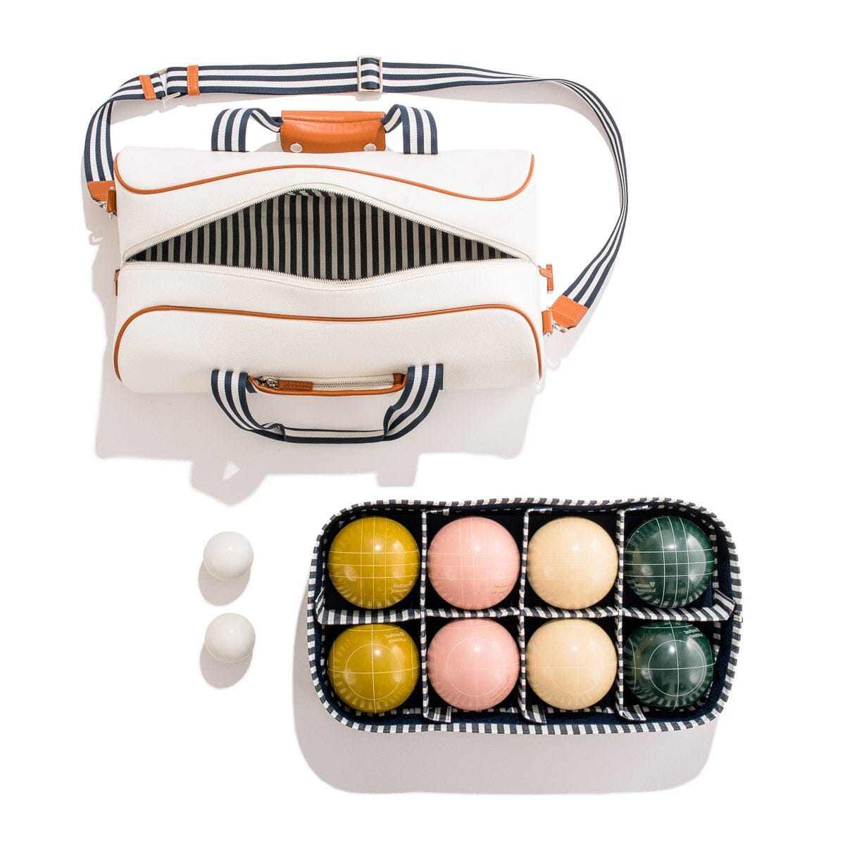 The Bocce Ball Set - Antique White Bocce Ball Set Business & Pleasure Co.