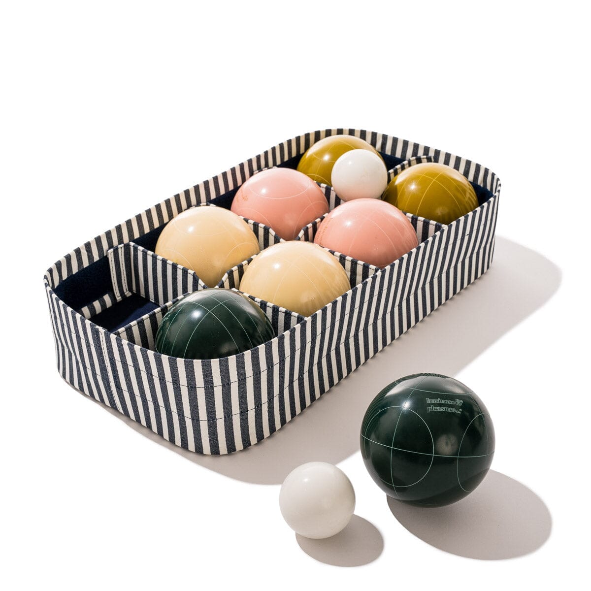 The Bocce Ball Set - Antique White Bocce Ball Set Business & Pleasure Co.