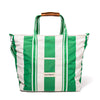 Swatch for The Cooler Tote Bag - Crew Canyon Green Stripe
