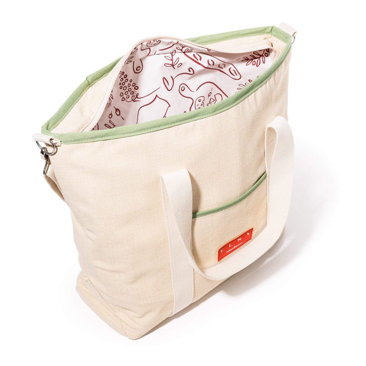 The Cooler Tote Bag - Elsa Cream Cooler Tote Business & Pleasure Co.