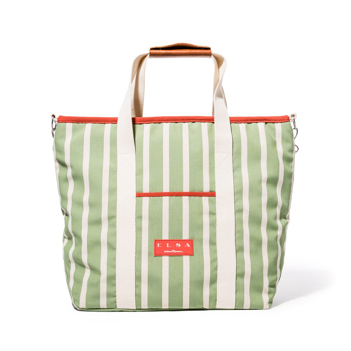 Product image of The Cooler Tote Bag - Elsa Stripe Cooler Tote Business & Pleasure Co Aus