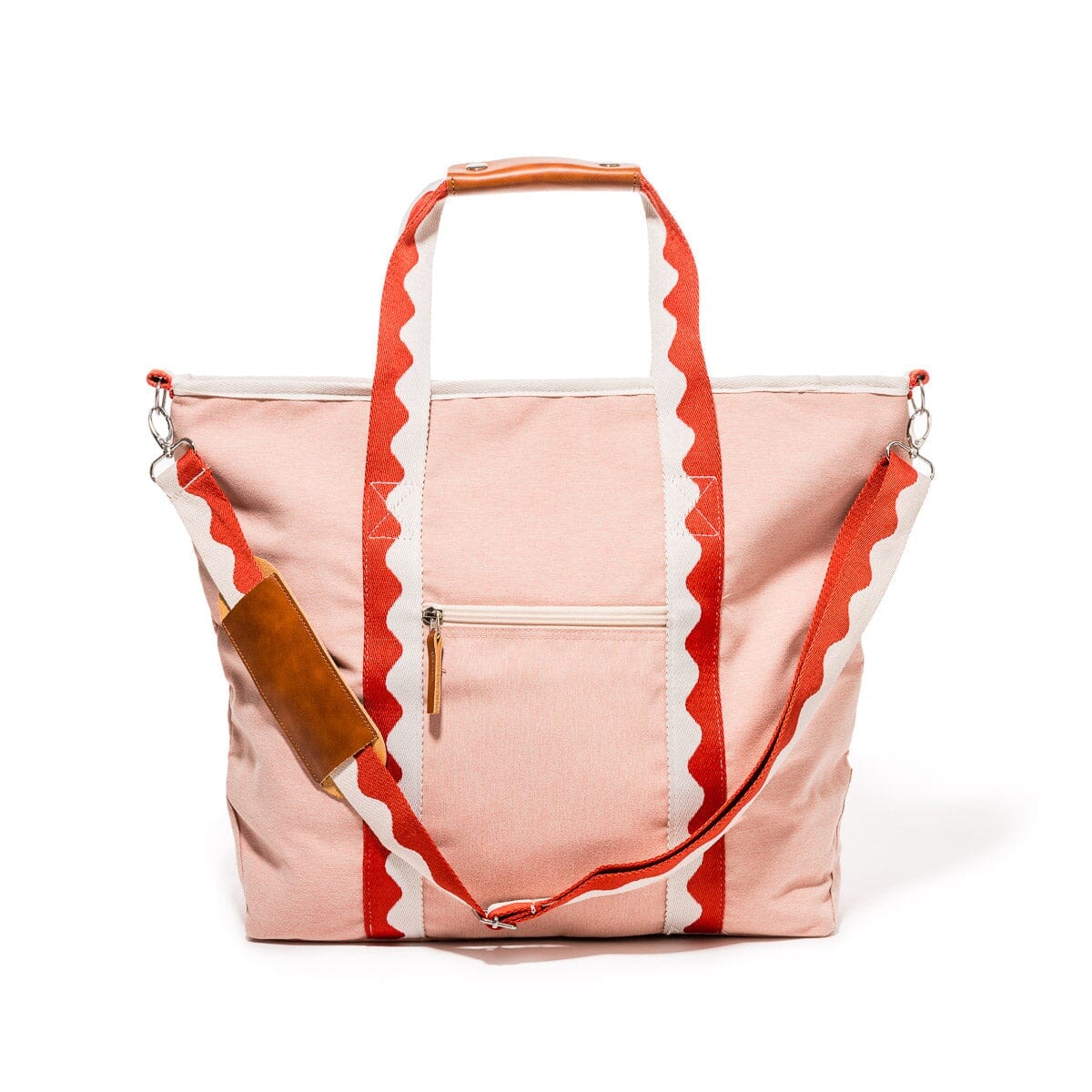 The Cooler Tote Bag - Rivie Pink Cooler Tote Business & Pleasure Co.