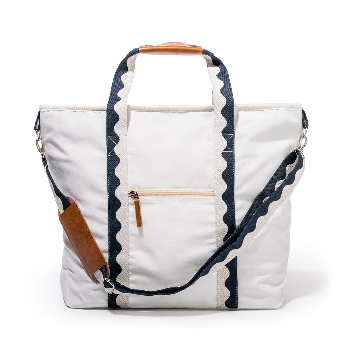 The Cooler Tote Bag - Rivie White Cooler Tote Business & Pleasure Co Aus