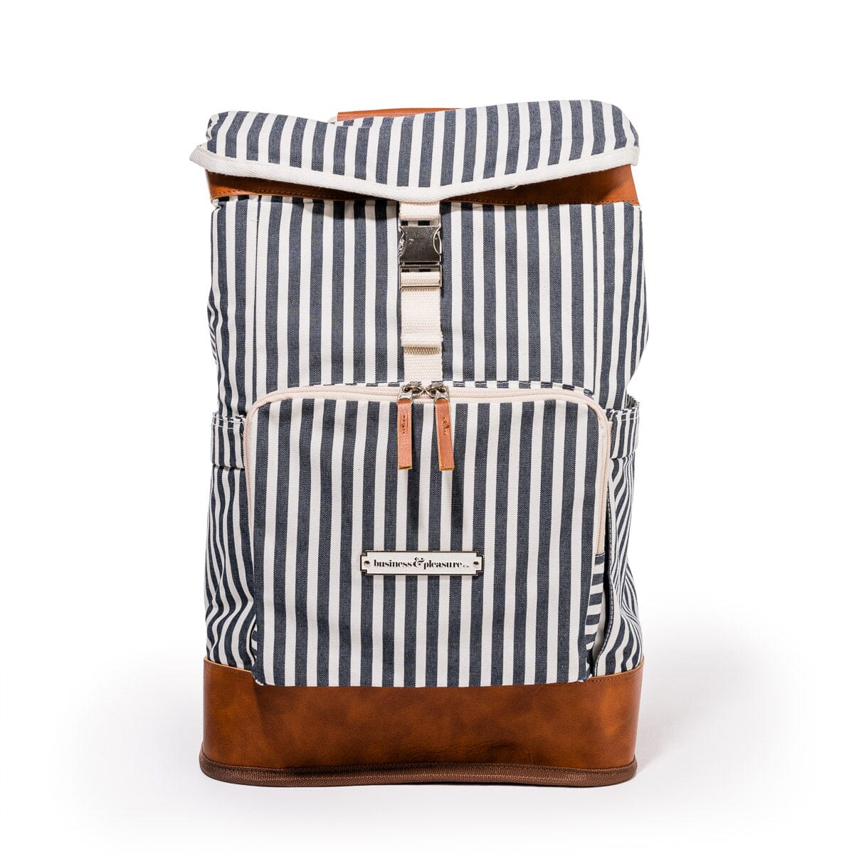 The Backpack Cooler - Laurens Navy Stripe Backpack Cooler Business & Pleasure Co Aus