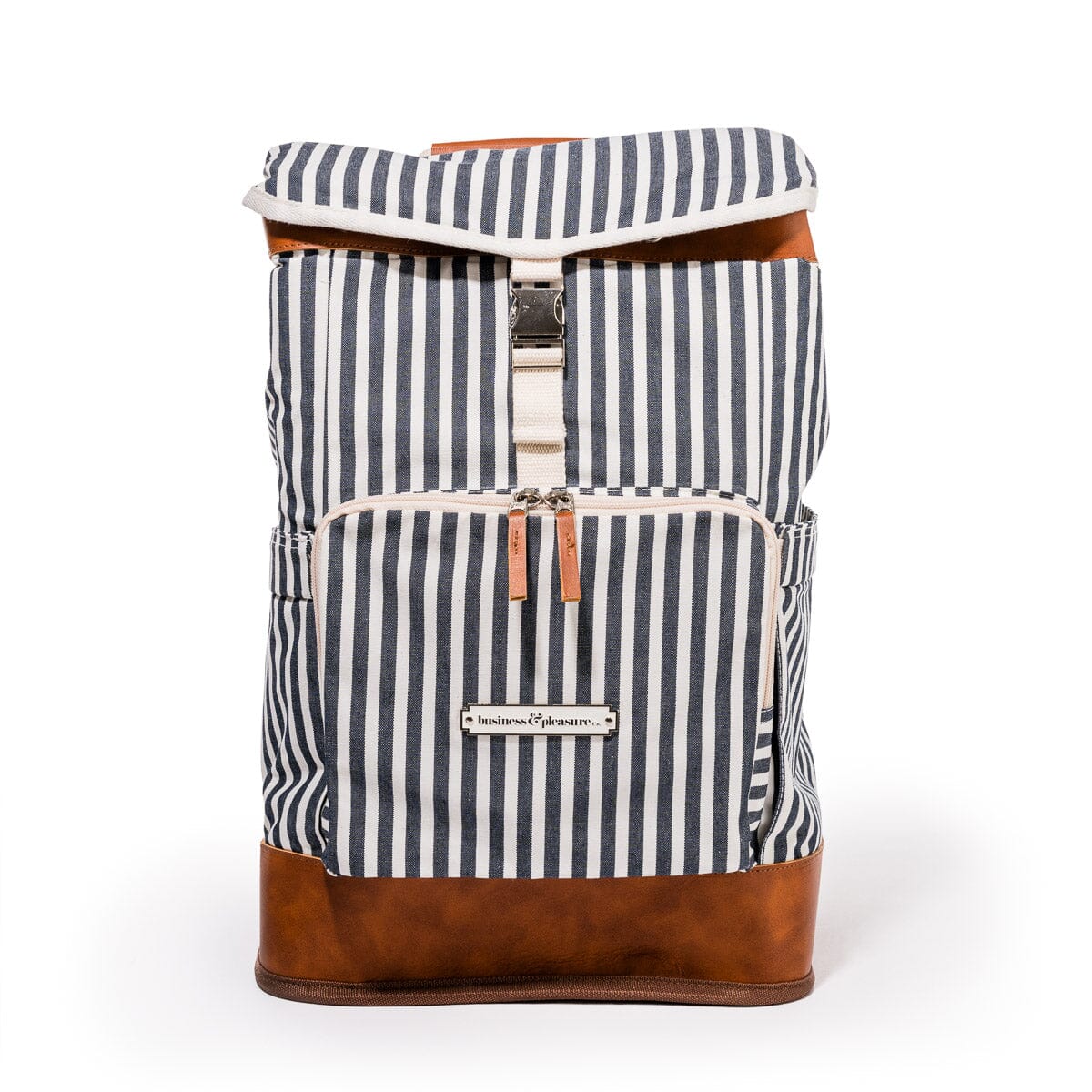 The Backpack Cooler - Laurens Navy Stripe Backpack Cooler Business & Pleasure Co Aus 