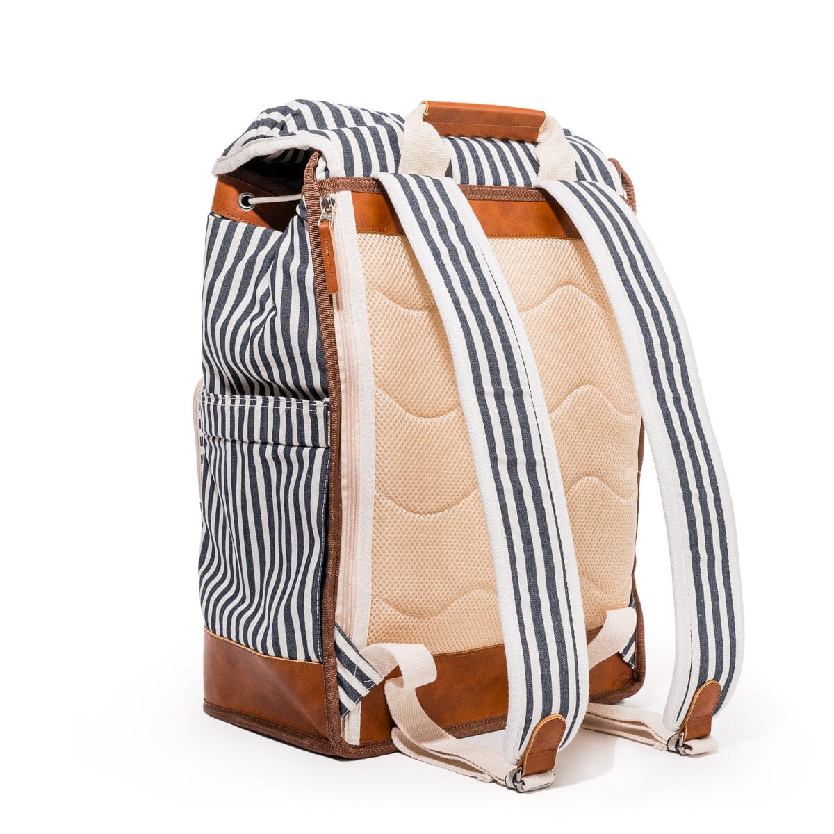 The Backpack Cooler - Laurens Navy Stripe Backpack Cooler Business & Pleasure Co Aus