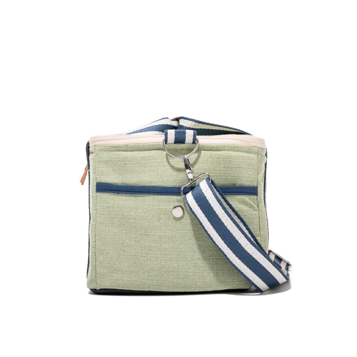 The Premium Cooler Bag x Julia Berolzheimer in Green Stripes Premium Cooler Bag B&P Co. x Julia Berolzheimer