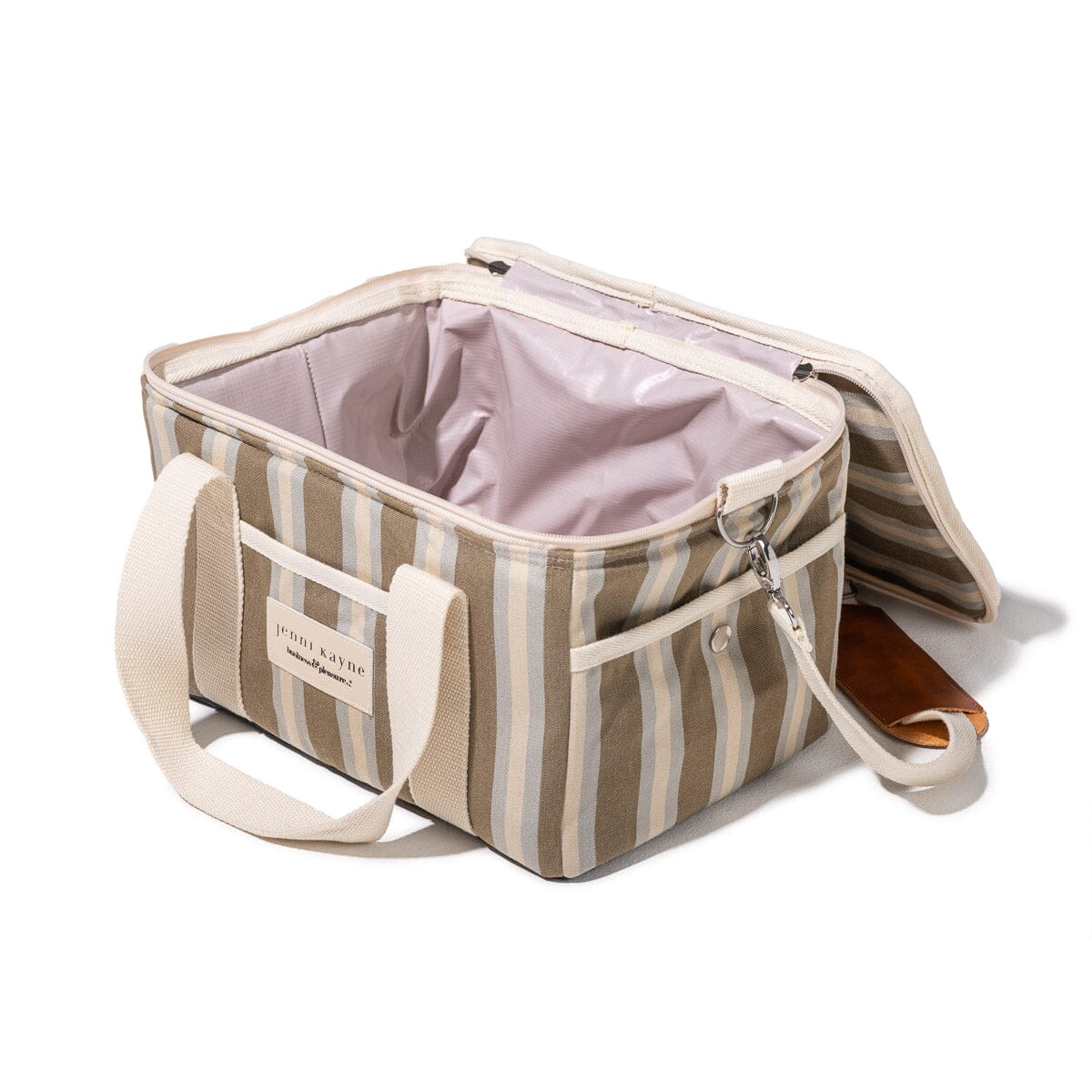 The Premium Cooler Bag x Jenni Kayne | California Stripe Premium Cooler Business & Pleasure Co Aus