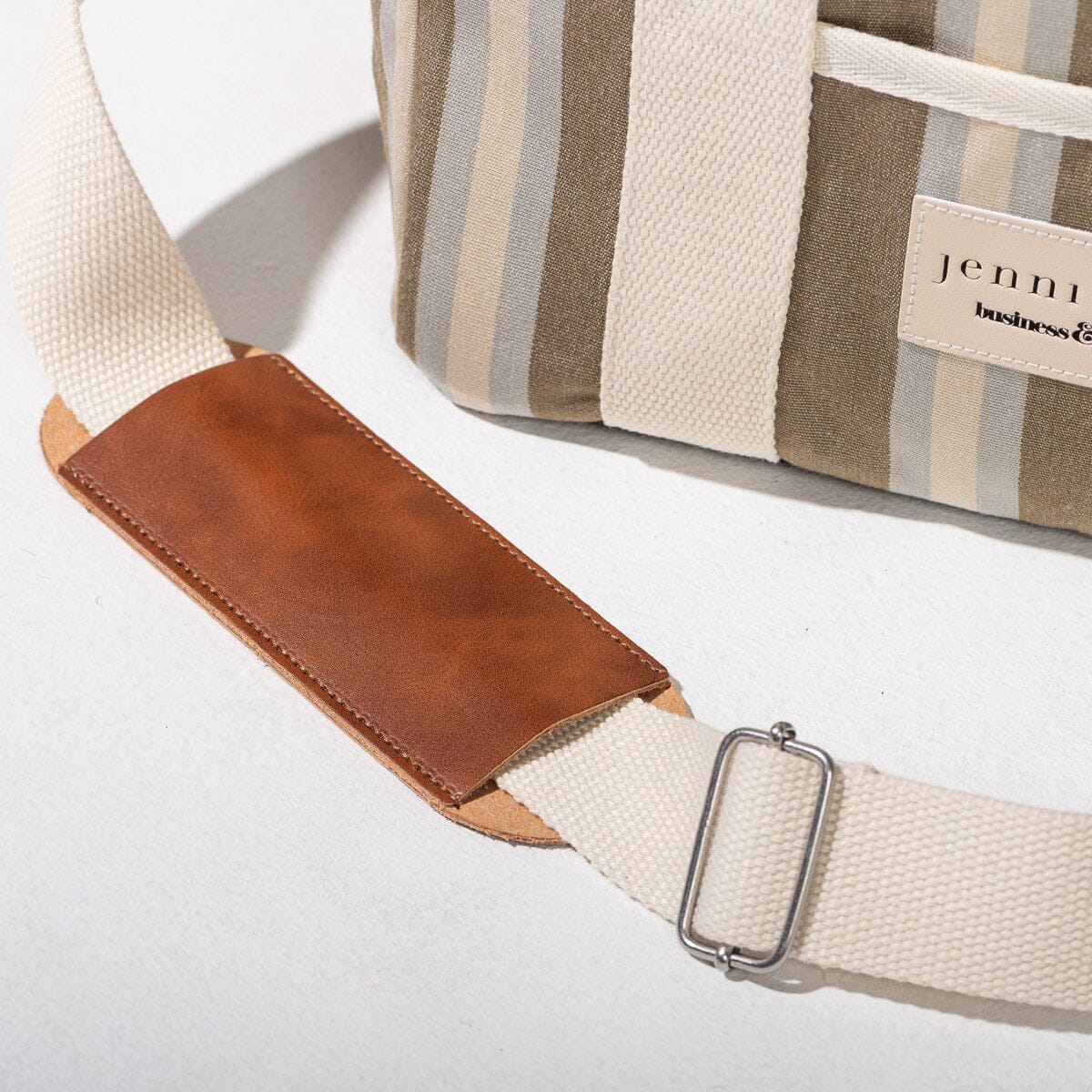 The Premium Cooler Bag x Jenni Kayne | California Stripe Premium Cooler Business & Pleasure Co Aus