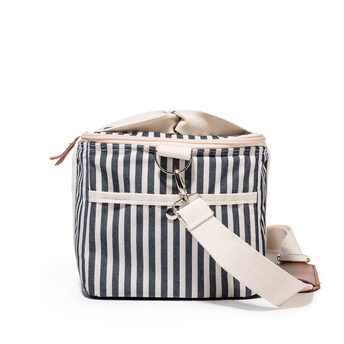 The Premium Cooler Bag - Lauren's Navy Stripe Premium Cooler Bag Business & Pleasure Co
