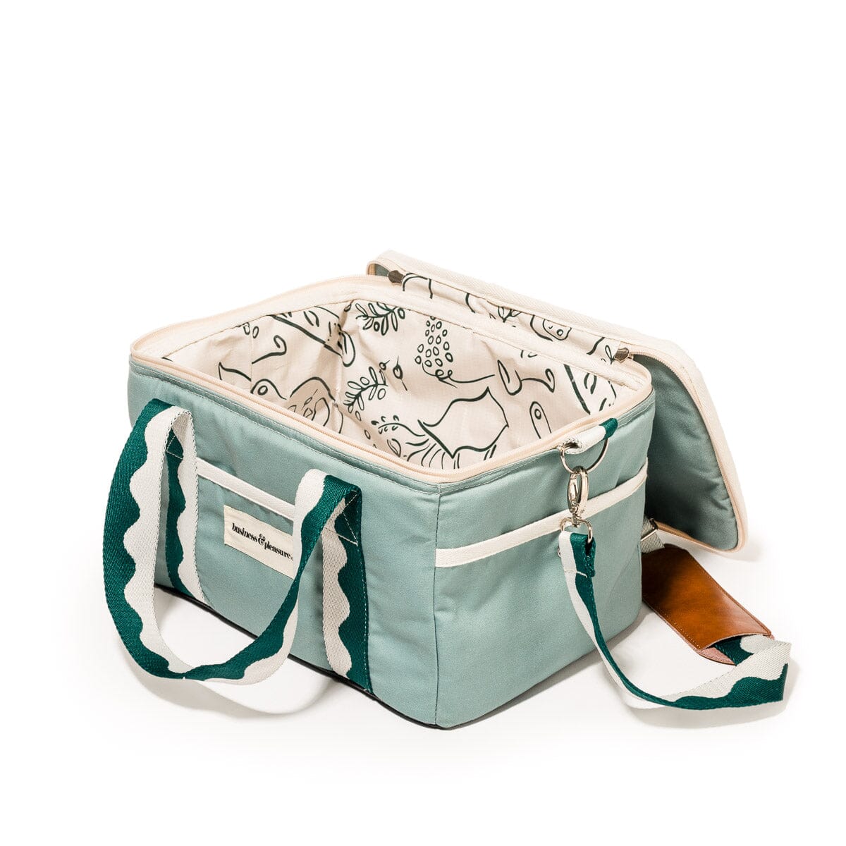 The Premium Cooler Bag - Rivie Green Premium Cooler Bag Business & Pleasure Co Aus