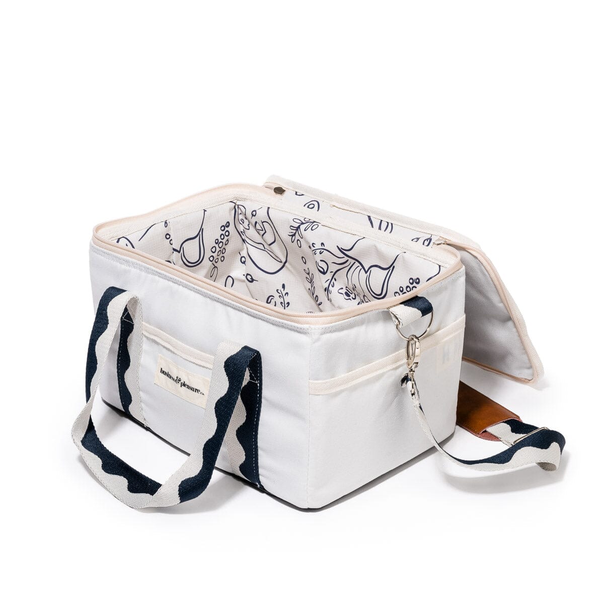 The Premium Cooler Bag - Rivie White Premium Cooler Bag Business & Pleasure Co Aus