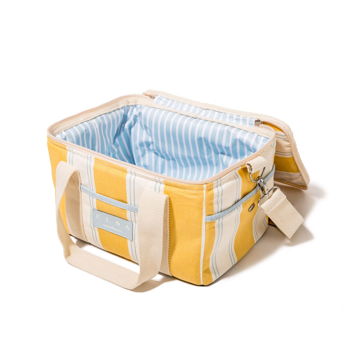 The Premium Cooler Bag - Tuuli Stripe Yellow Premium Cooler Business & Pleasure Co.