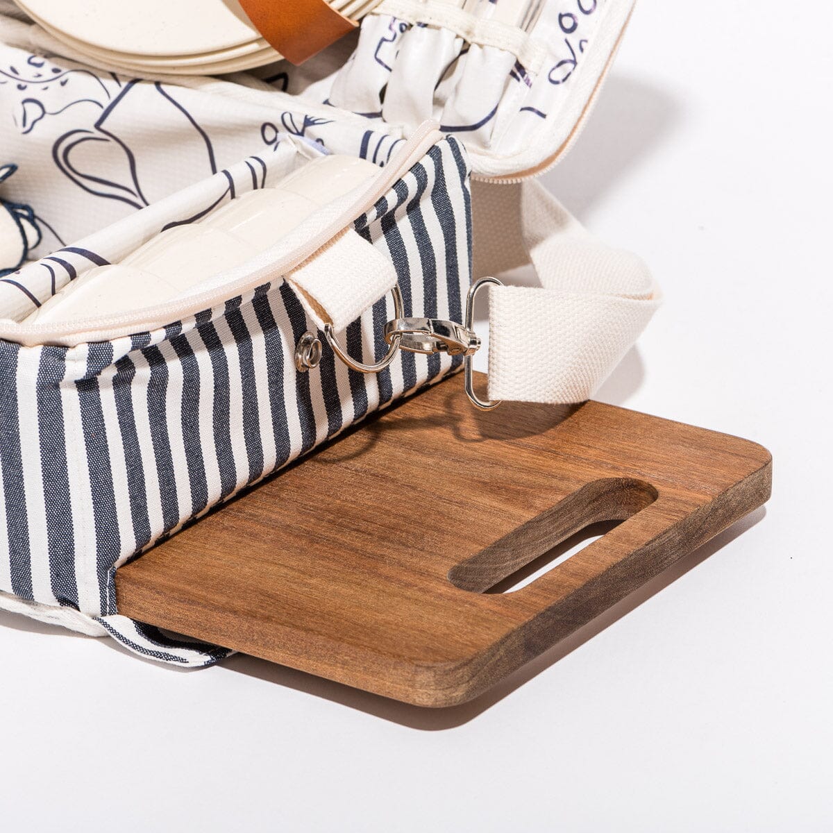 The Picnic Set - Laurens Navy Stripe Picnic Set Business & Pleasure Co Aus