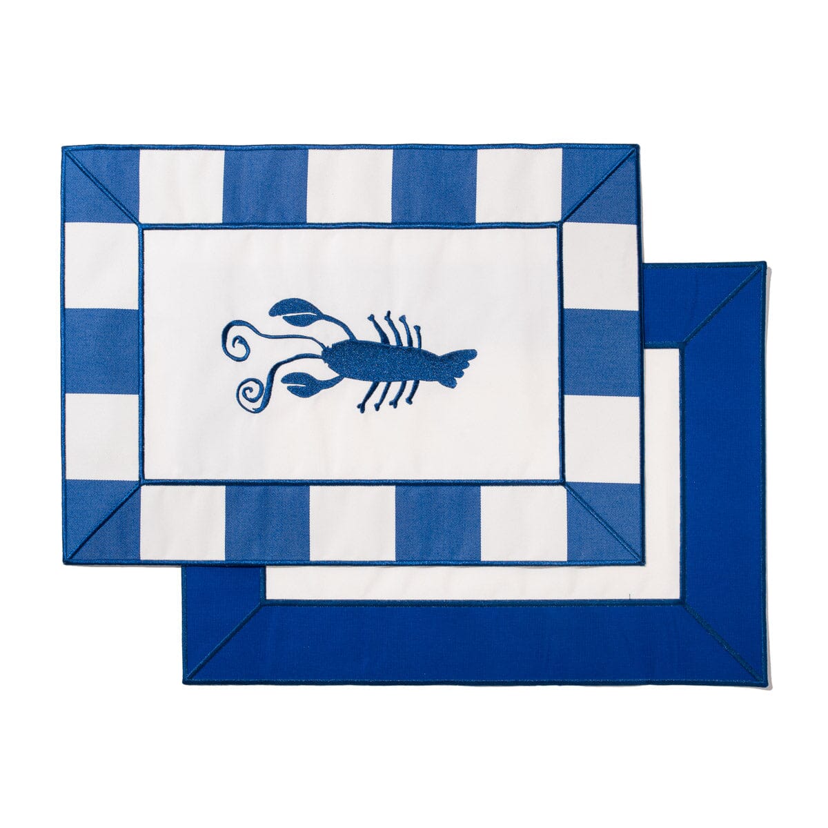 The Placemat - Crew Mediterranean Blue Stripe Placemat Business & Pleasure Co.