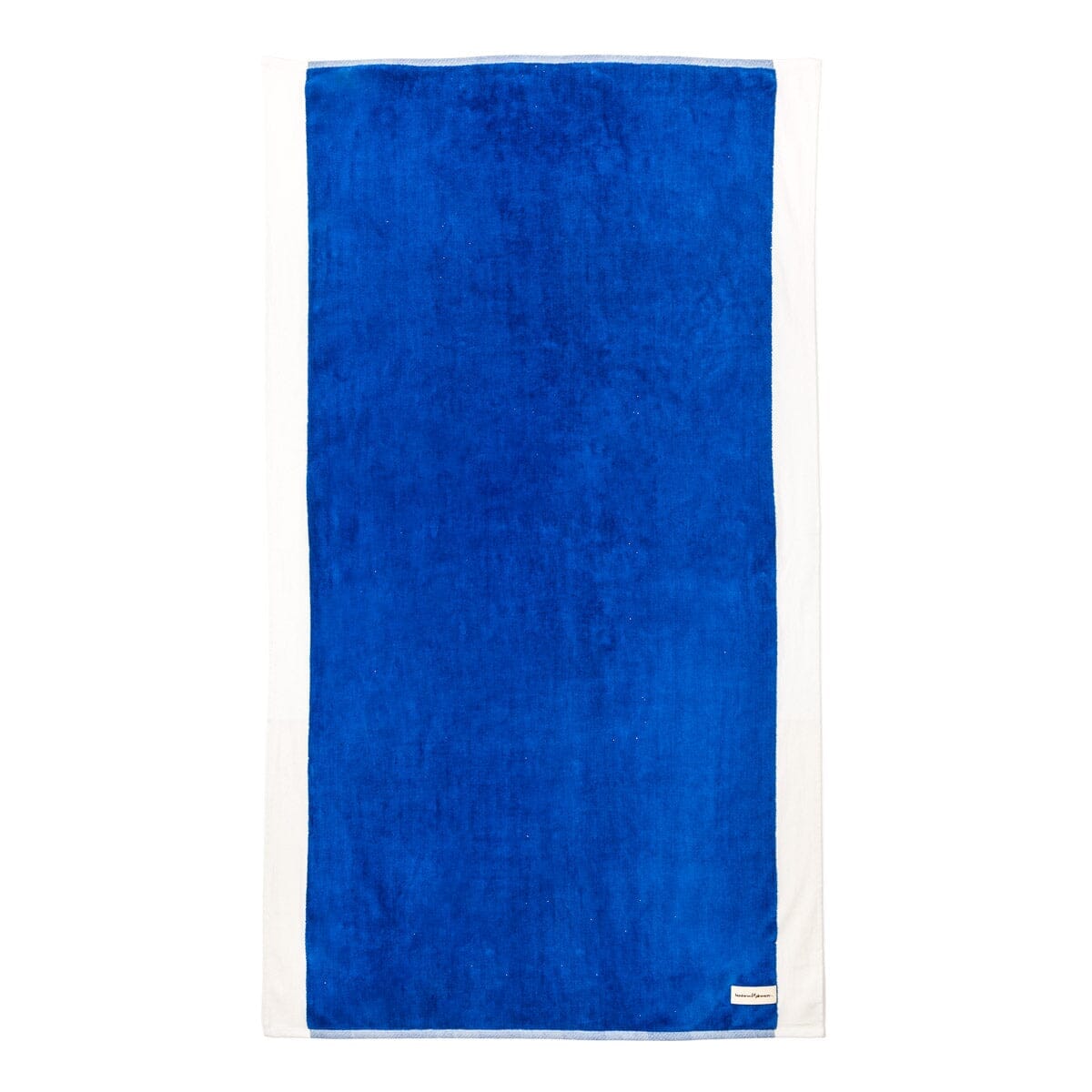 The Beach Towel - Crew Mediterranean Blue Stripe Beach Towel Business & Pleasure Co.