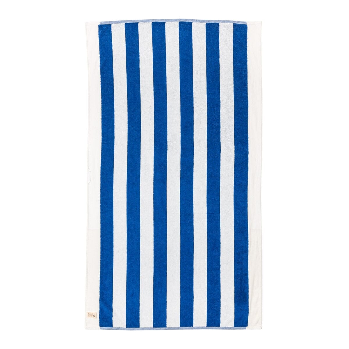 The Beach Towel - Crew Mediterranean Blue Stripe Beach Towel Business & Pleasure Co.