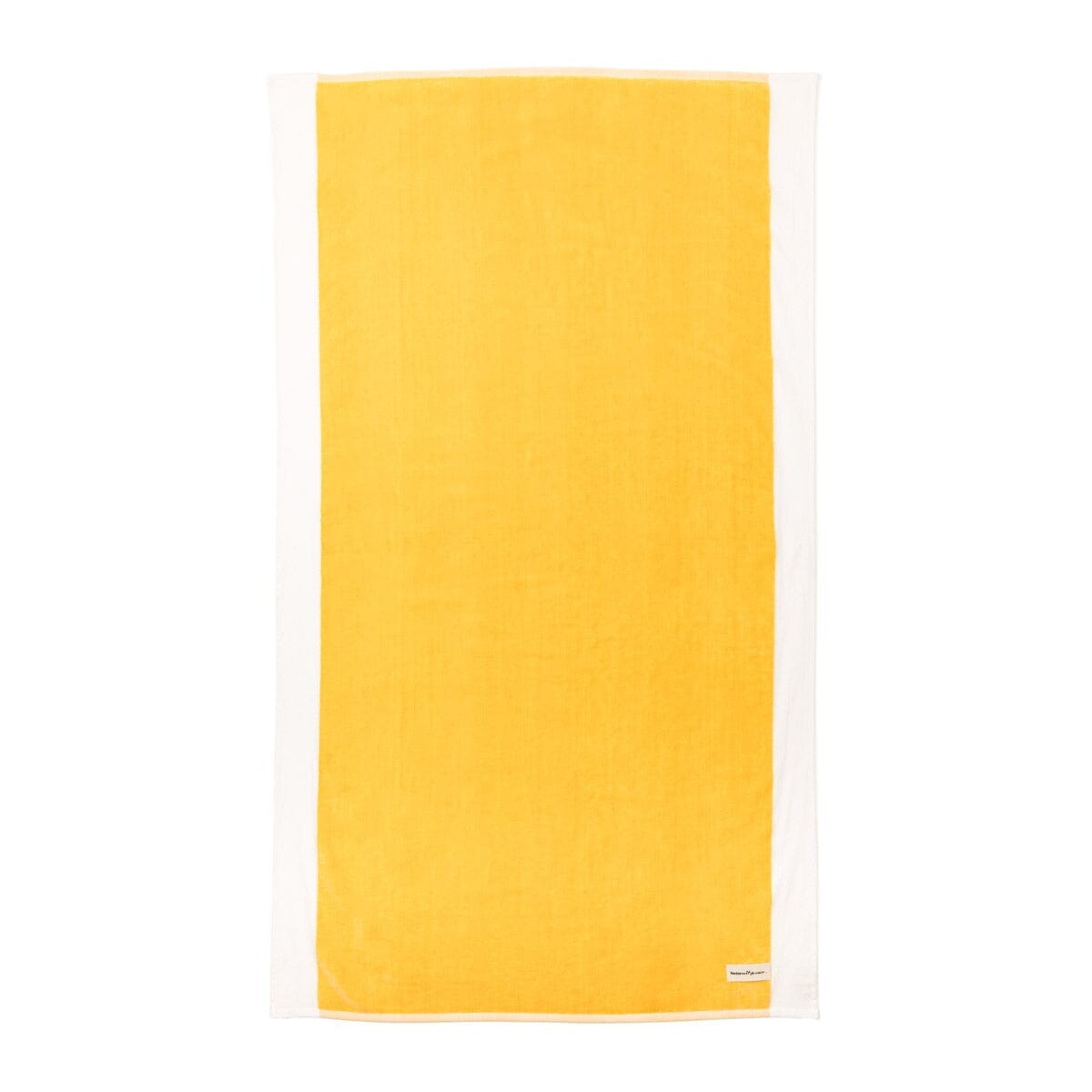 The Beach Towel - Crew Mimosa Yellow Stripe Beach Towel Business & Pleasure Co.