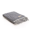 Swatch for The Beach Towel - Lauren's Navy Stripe