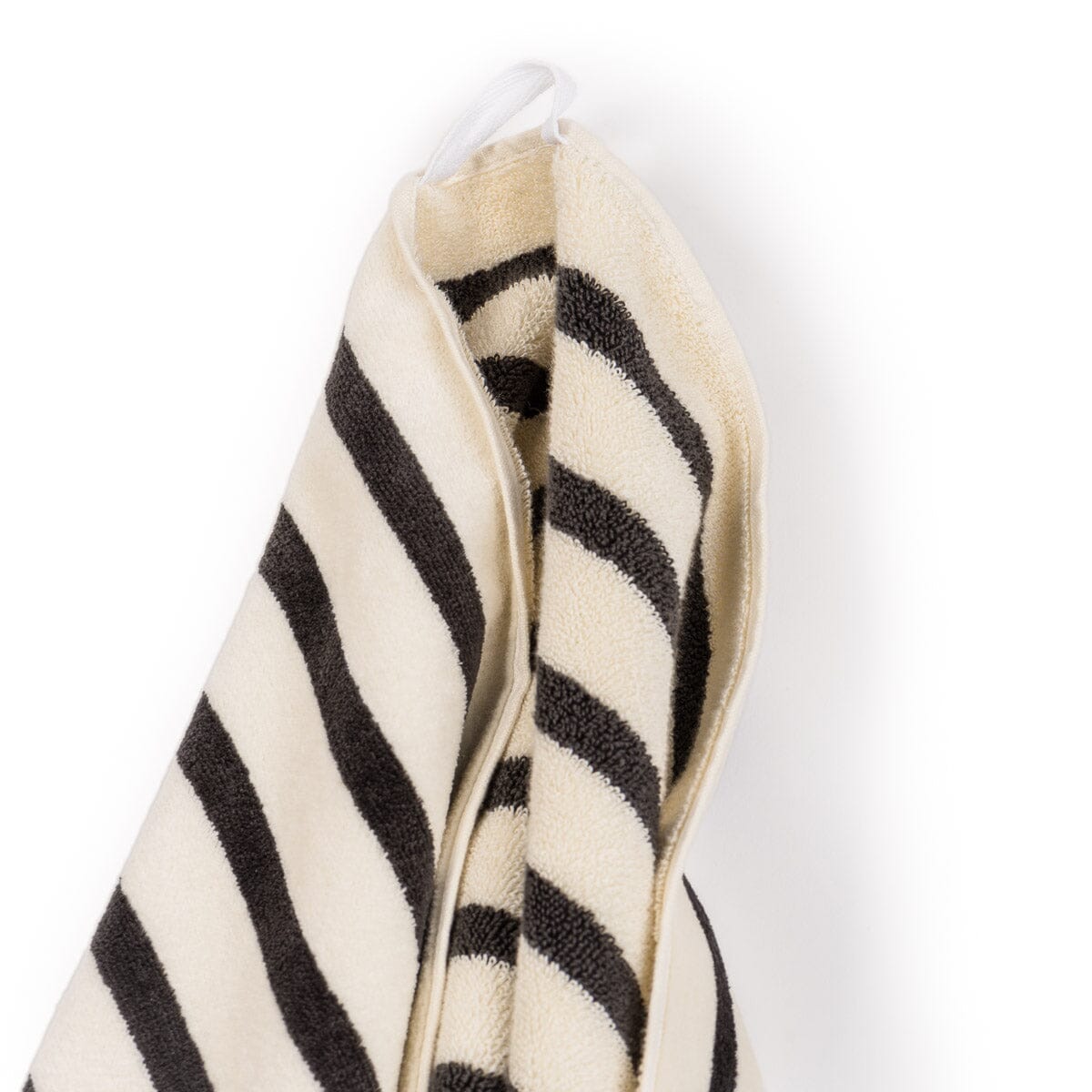 The Beach Towel - Monaco Black Stripe Beach Towel Business & Pleasure Co Aus